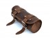 Brown Leather Pouch Tool Roll Bag Harley Davidson Softail Fatboy Sportster Dyna
